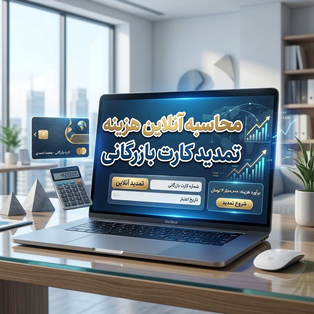هزینه تمدید کارت بازرگانی | محاسبه آنلاین و تمدید تخصصی کارت بازرگانی
