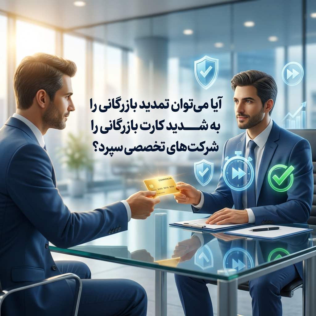 آیا میتوان تمدید کارت بازرگانی را به شرکتهای تخصصی سپرد؟