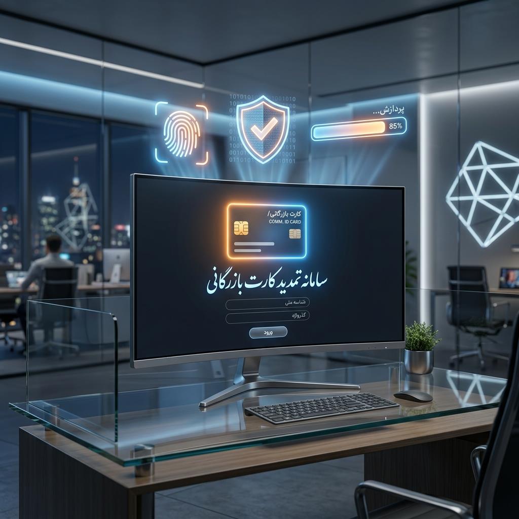 سامانه تمدید کارت بازرگانی