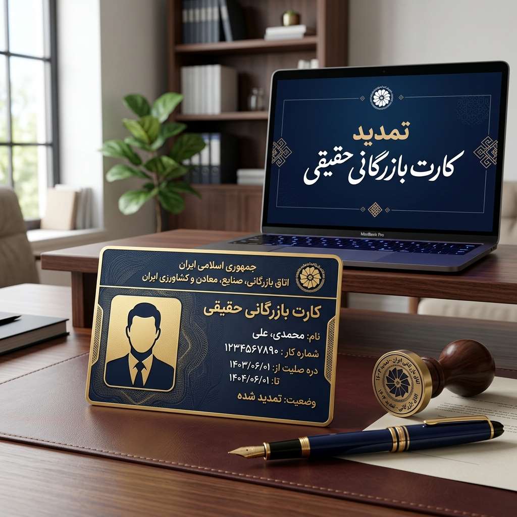 تمدید کارت بازرگانی حقیقی