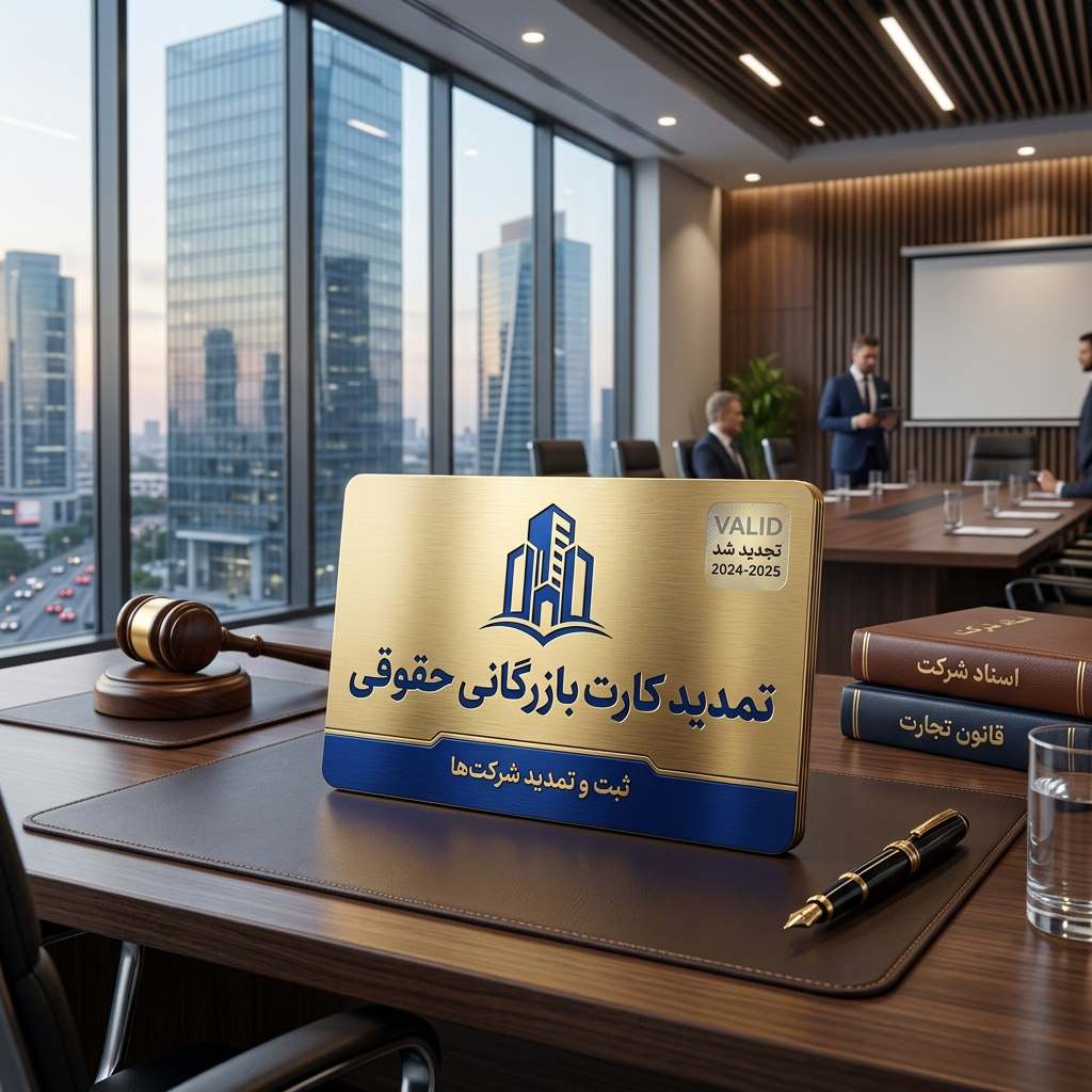 تمدید کارت بازرگانی حقوقی