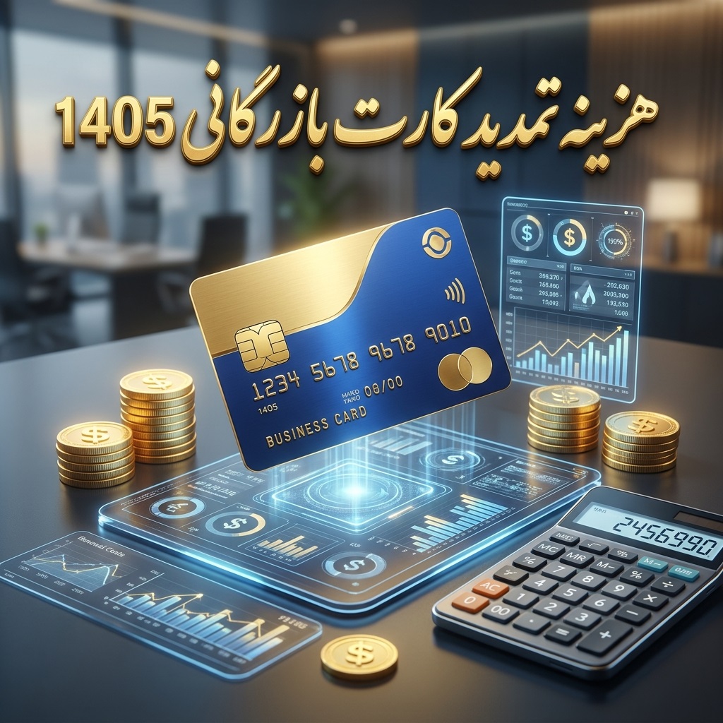 هزینه تمدید کارت بازرگانی 1405
