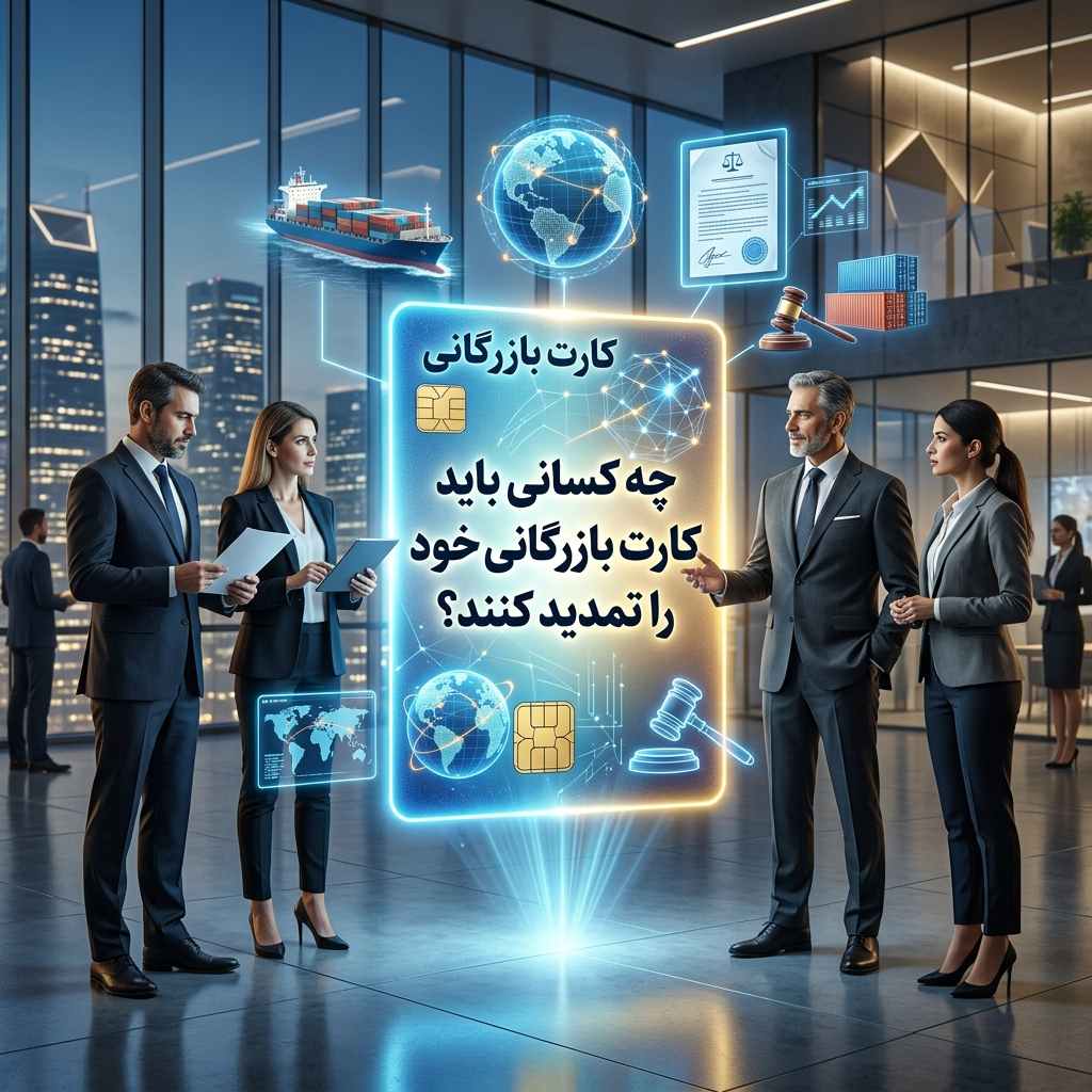 چه کسانی باید کارت بازرگانی خود را تمدید کنند؟